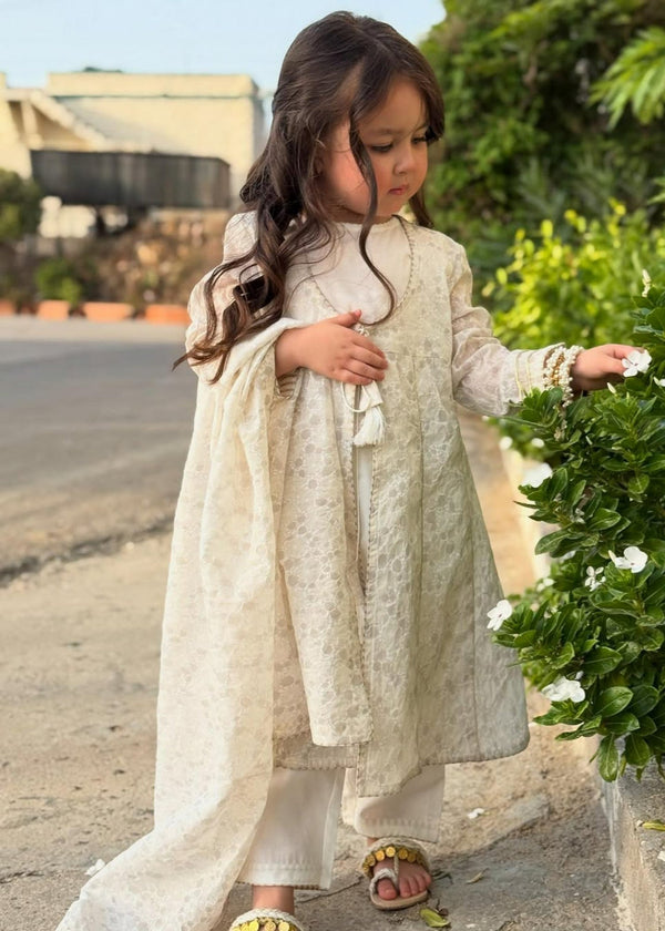 Maria B MBasics printed khaddar 3 piece 1B