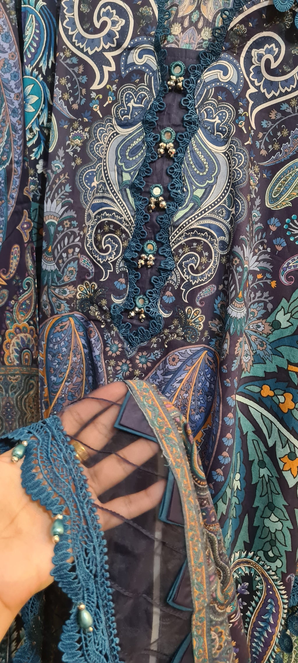 Khaani by Gul Adhar Lawn Stitched 3 piece